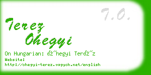 terez ohegyi business card